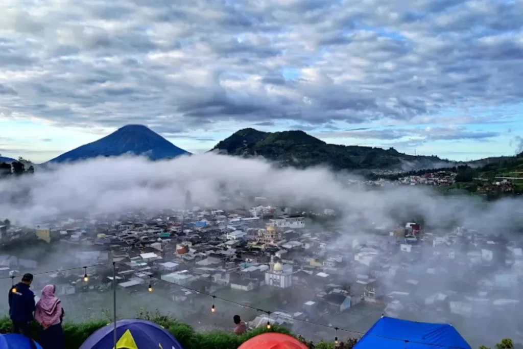 wisata Dieng terbaru di Bukit Scooter Dieng